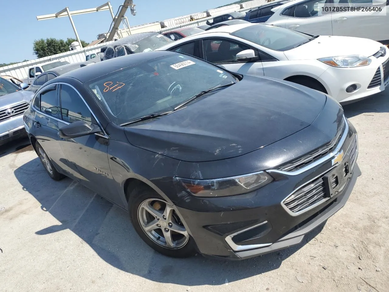 2017 Chevrolet Malibu Ls VIN: 1G1ZB5ST8HF266406 Lot: 66496014