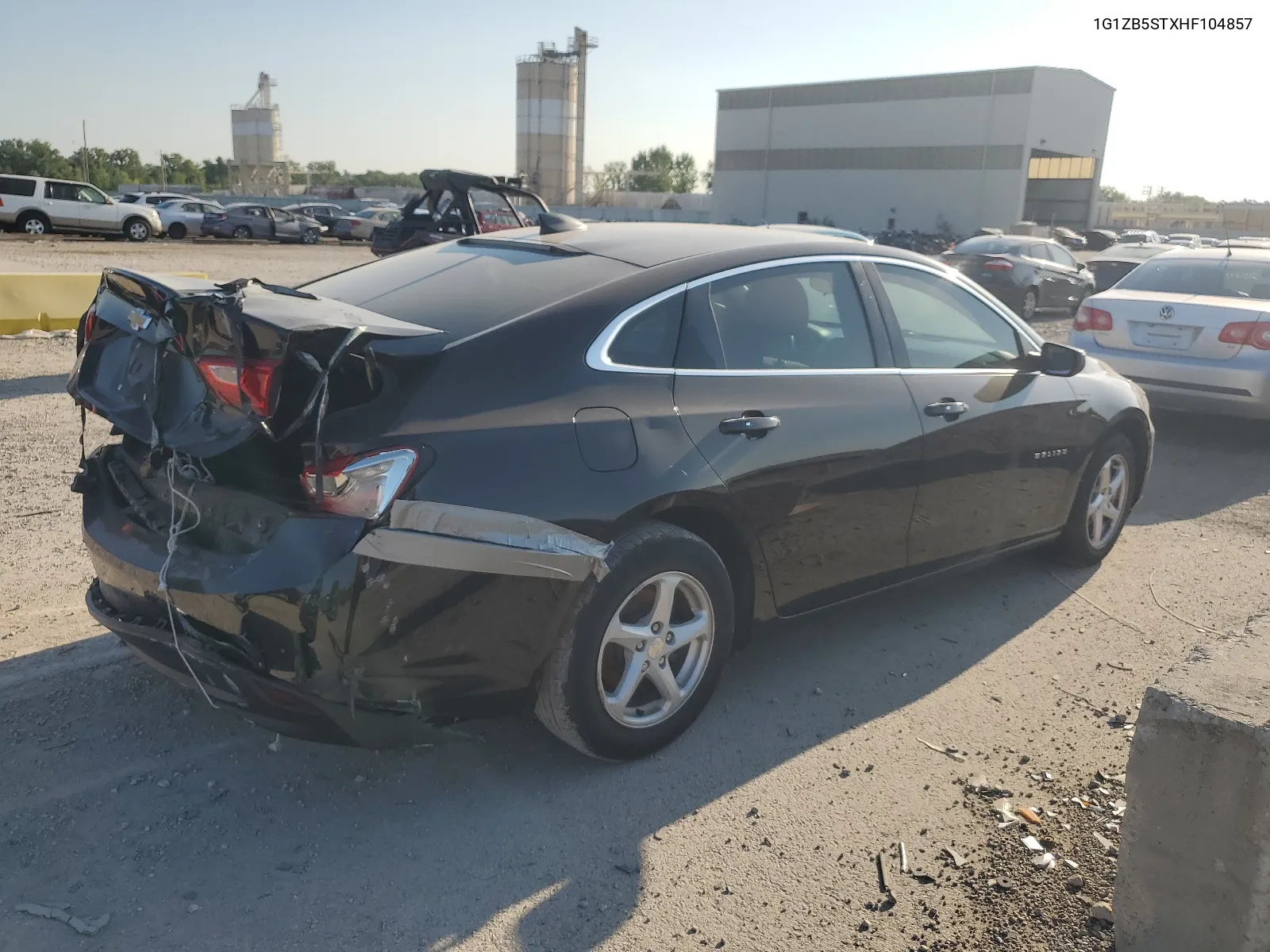 2017 Chevrolet Malibu Ls VIN: 1G1ZB5STXHF104857 Lot: 66500644