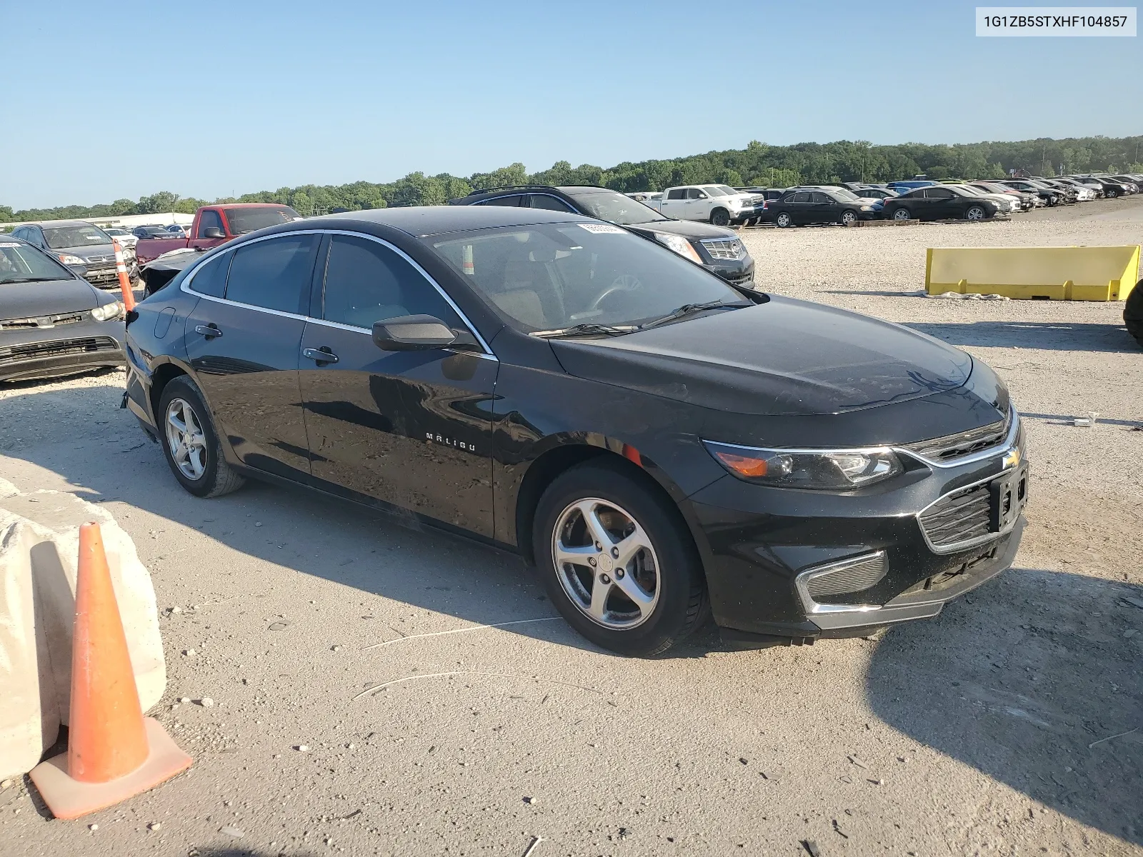 1G1ZB5STXHF104857 2017 Chevrolet Malibu Ls