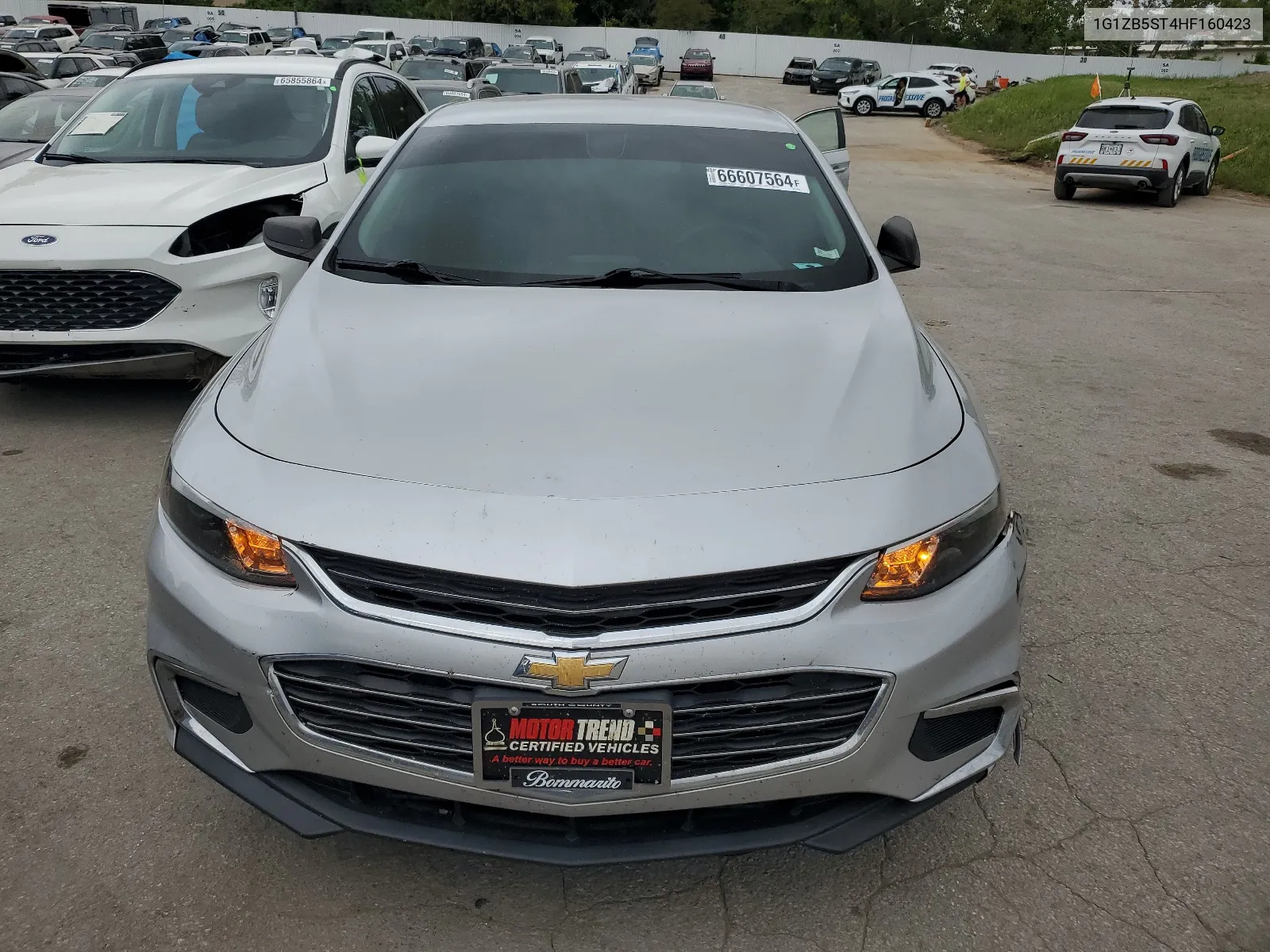 2017 Chevrolet Malibu Ls VIN: 1G1ZB5ST4HF160423 Lot: 66607564