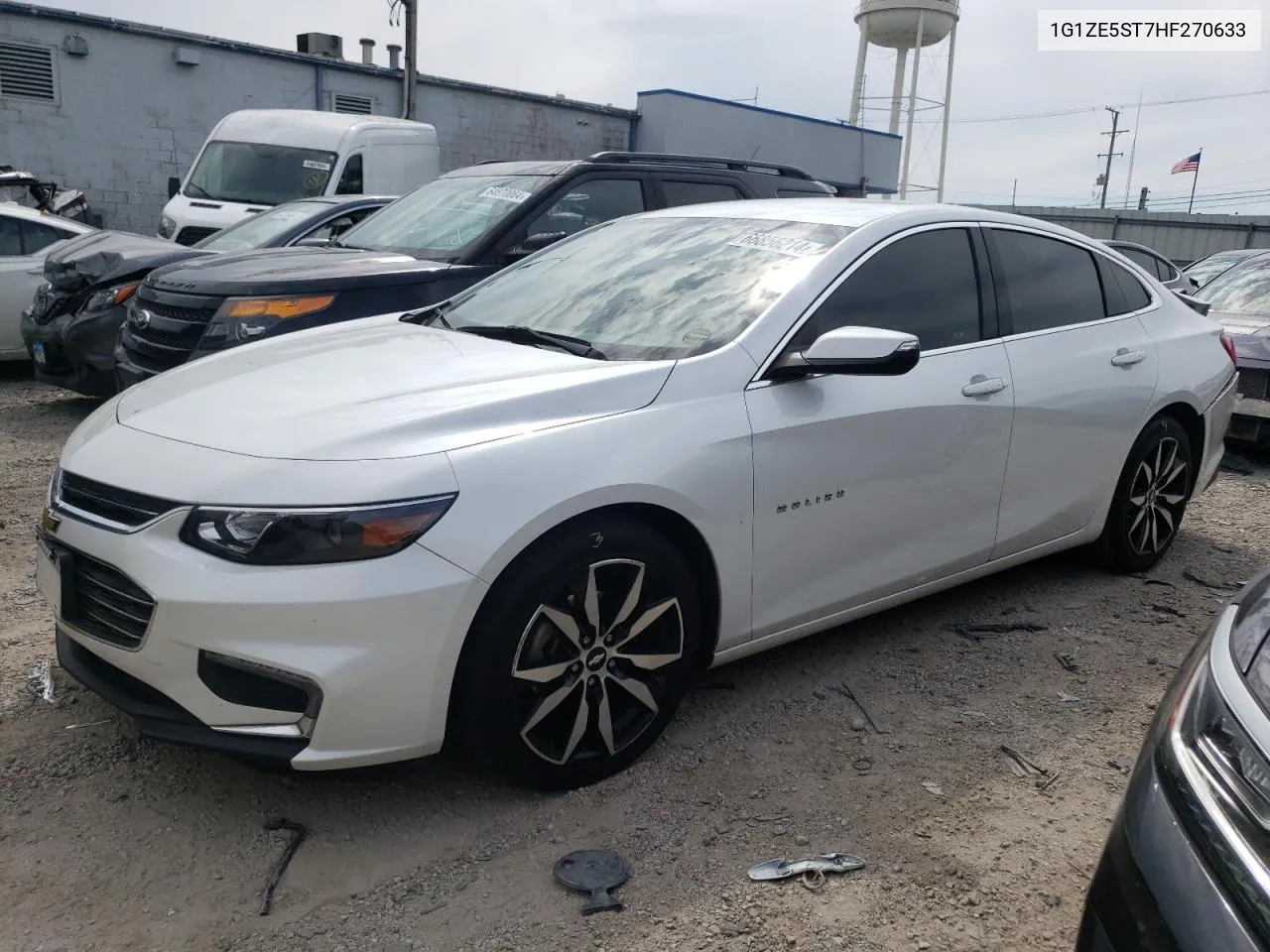 2017 Chevrolet Malibu Lt VIN: 1G1ZE5ST7HF270633 Lot: 66856214