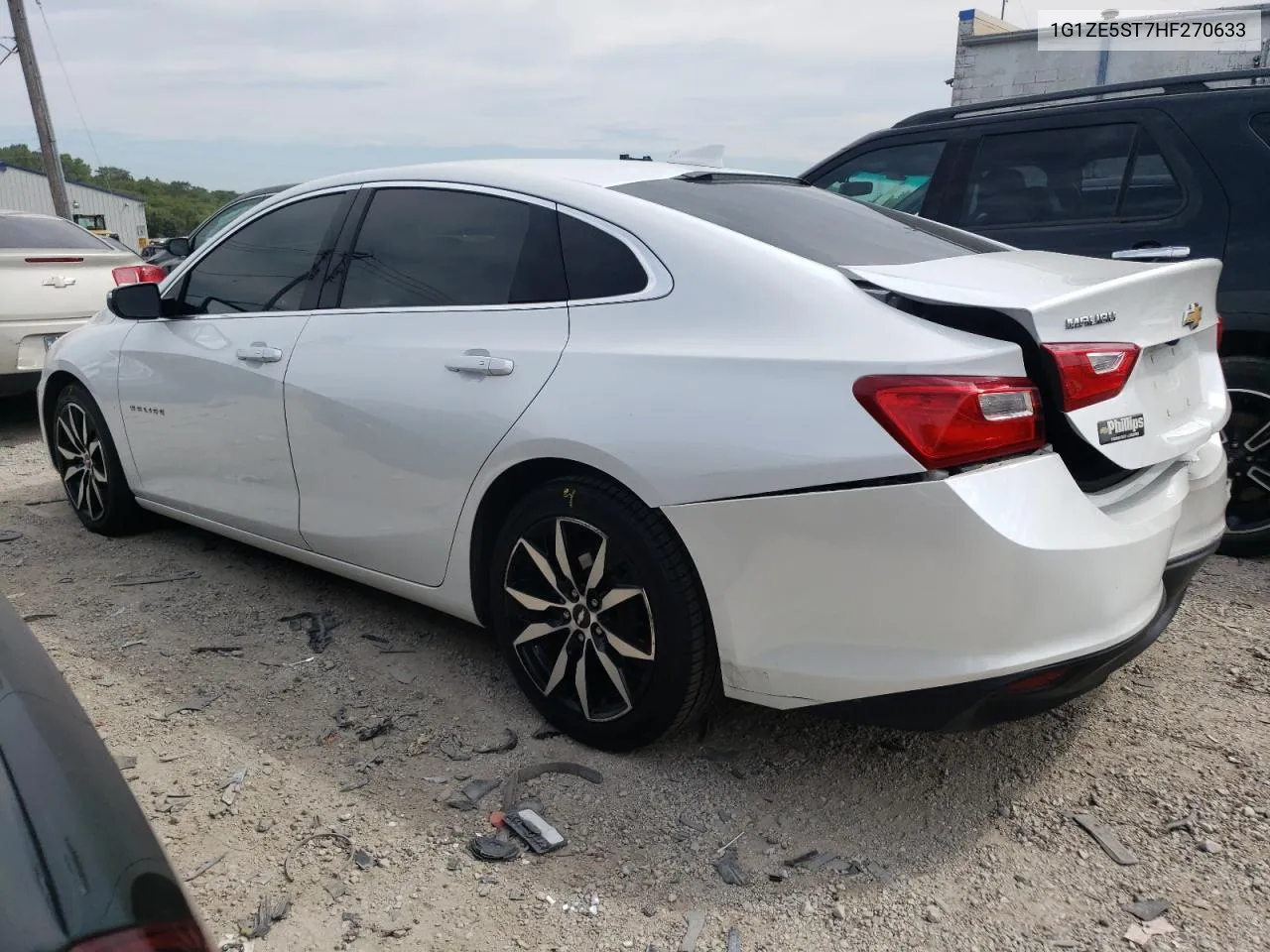 2017 Chevrolet Malibu Lt VIN: 1G1ZE5ST7HF270633 Lot: 66856214