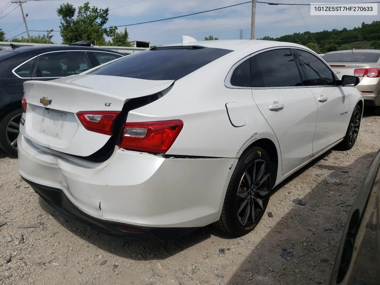 2017 Chevrolet Malibu Lt VIN: 1G1ZE5ST7HF270633 Lot: 66856214