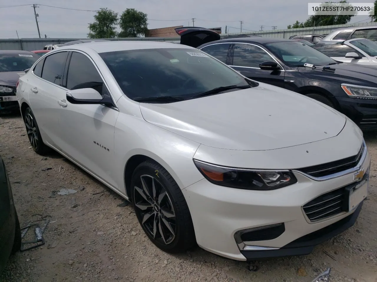 2017 Chevrolet Malibu Lt VIN: 1G1ZE5ST7HF270633 Lot: 66856214