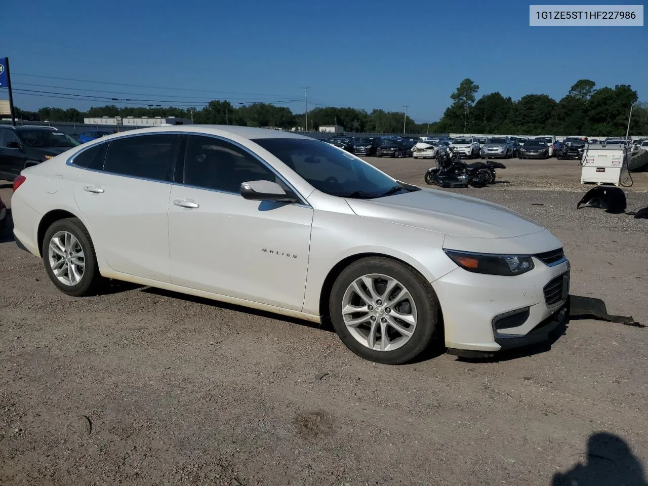 2017 Chevrolet Malibu Lt VIN: 1G1ZE5ST1HF227986 Lot: 66860784