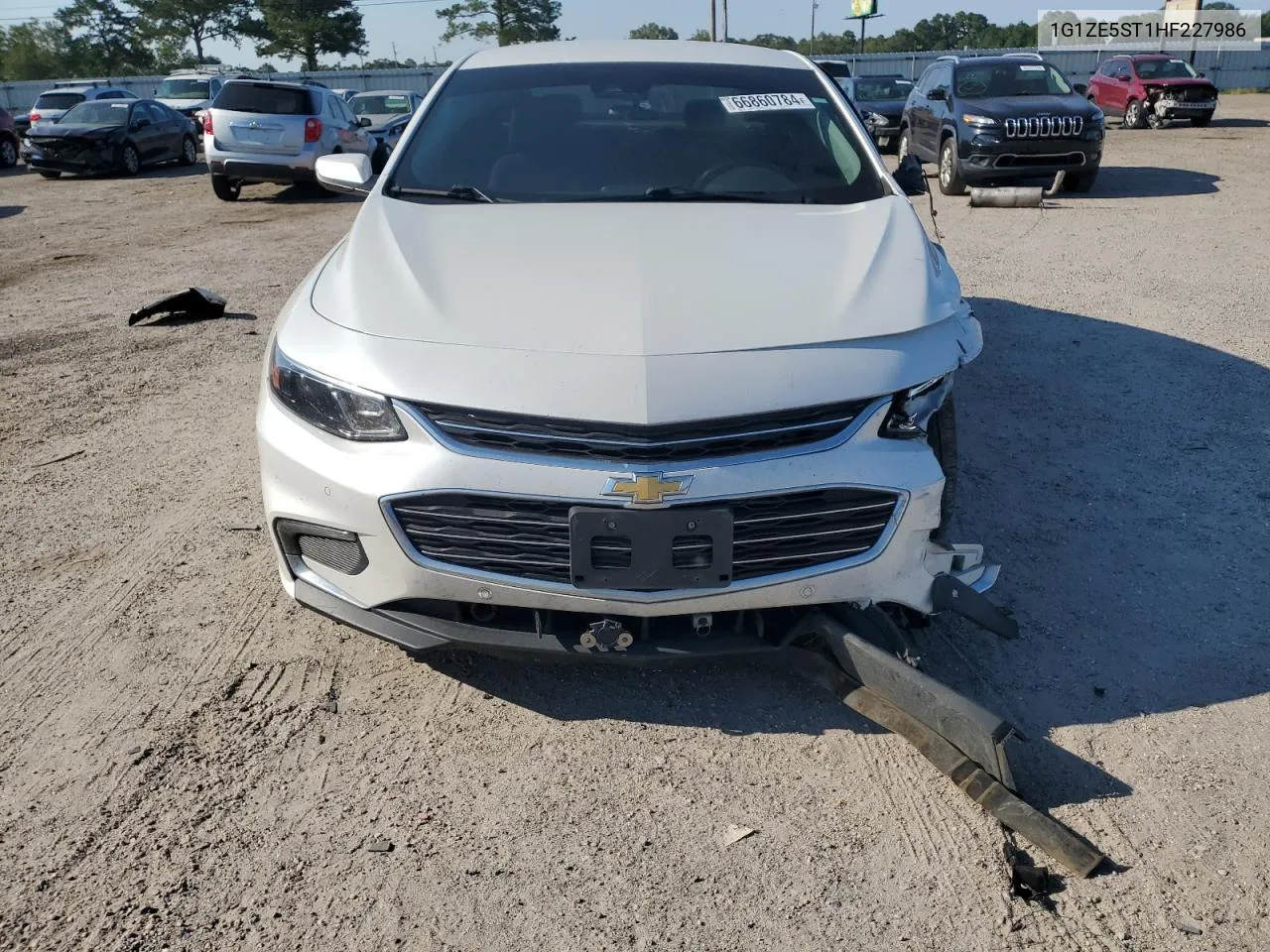 1G1ZE5ST1HF227986 2017 Chevrolet Malibu Lt