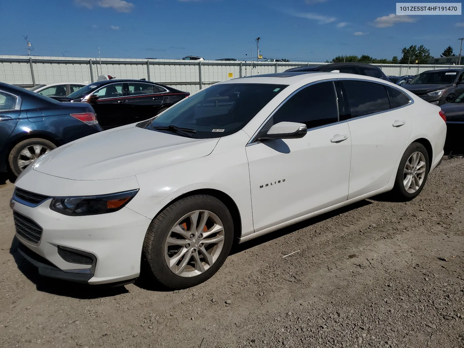 2017 Chevrolet Malibu Lt VIN: 1G1ZE5ST4HF191470 Lot: 66927014