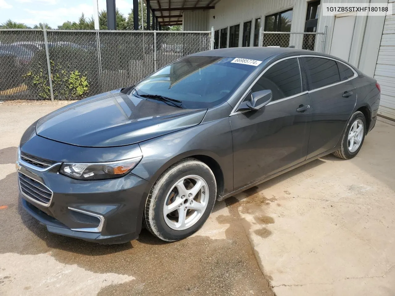 2017 Chevrolet Malibu Ls VIN: 1G1ZB5STXHF180188 Lot: 66985774