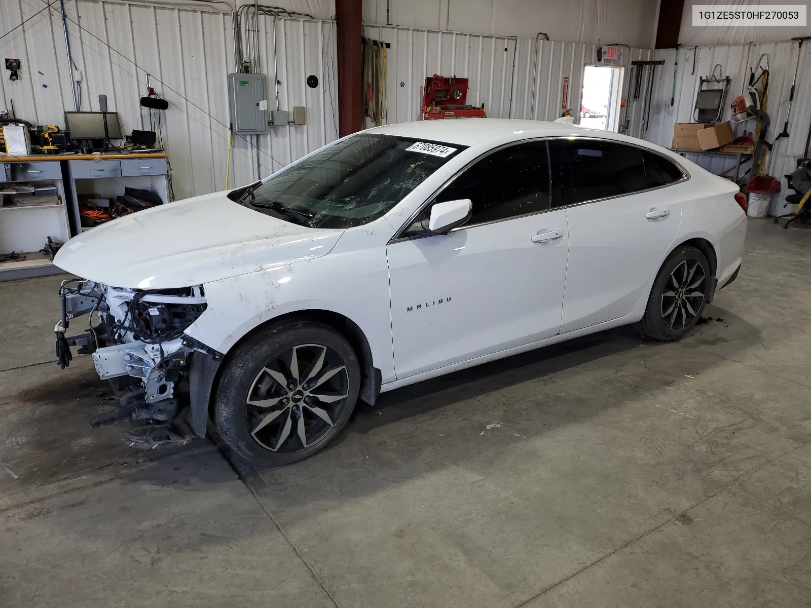 1G1ZE5ST0HF270053 2017 Chevrolet Malibu Lt