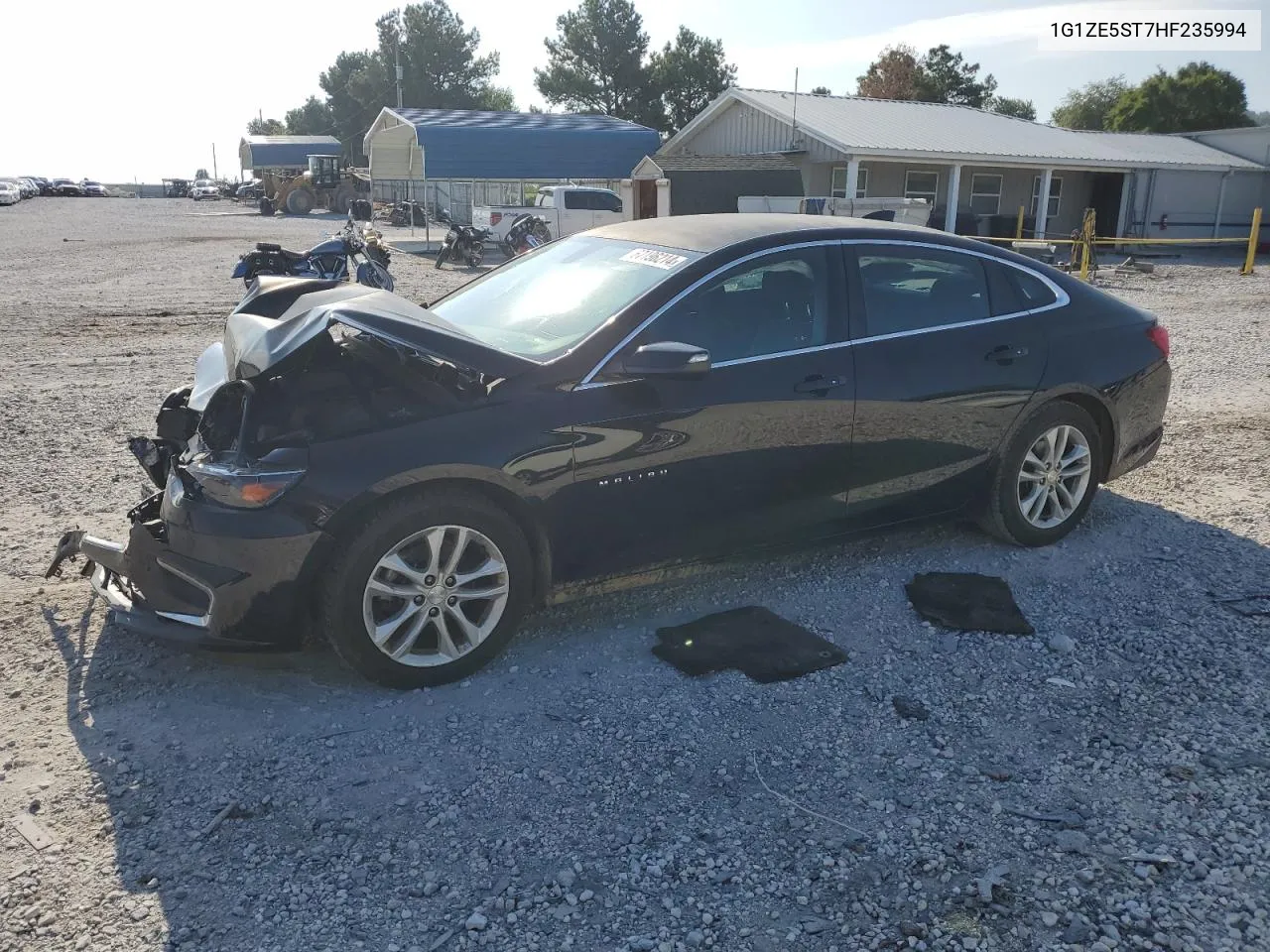 2017 Chevrolet Malibu Lt VIN: 1G1ZE5ST7HF235994 Lot: 67196214