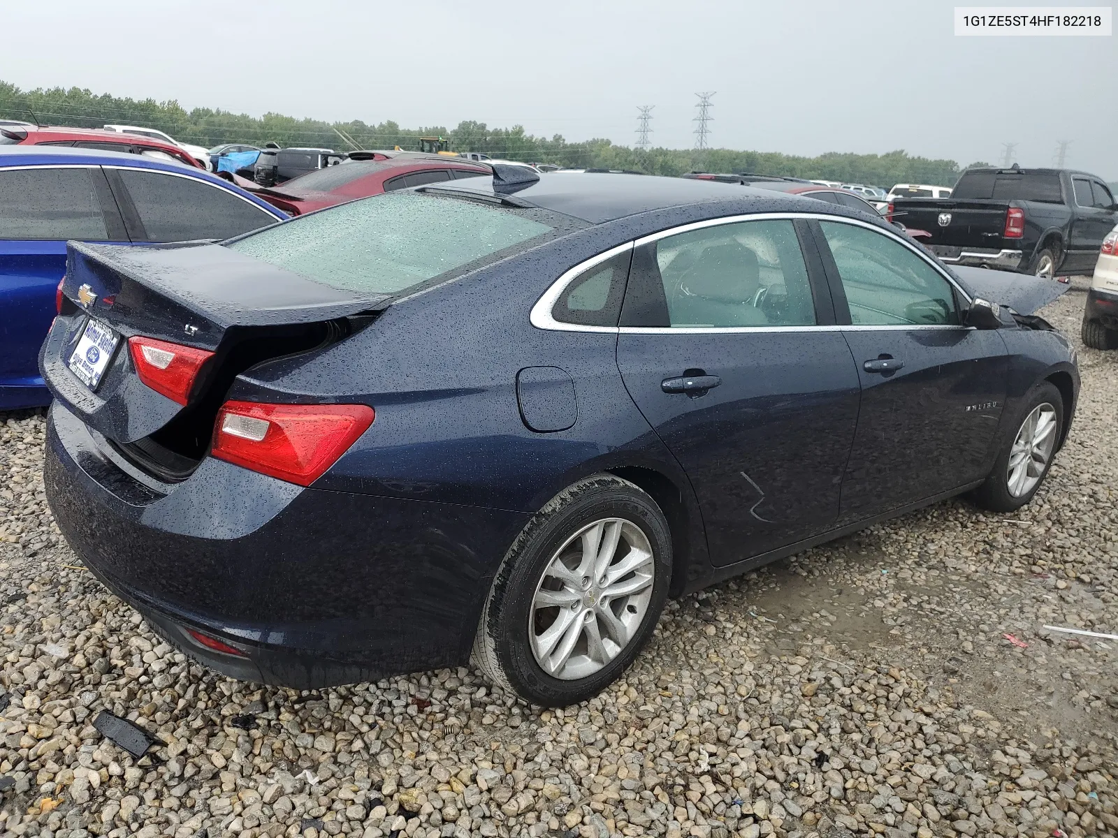 2017 Chevrolet Malibu Lt VIN: 1G1ZE5ST4HF182218 Lot: 67322754