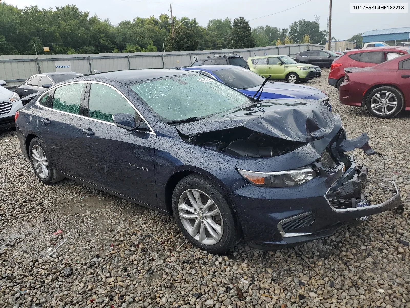 2017 Chevrolet Malibu Lt VIN: 1G1ZE5ST4HF182218 Lot: 67322754