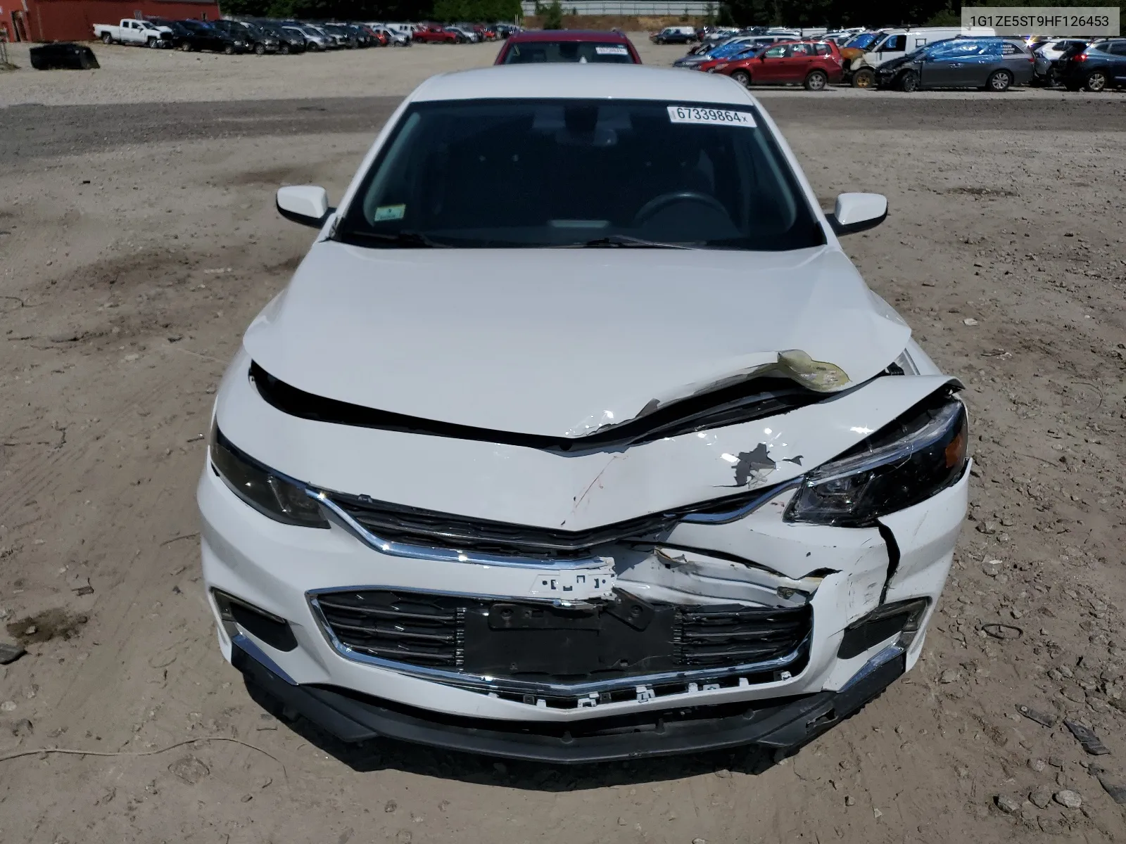 1G1ZE5ST9HF126453 2017 Chevrolet Malibu Lt