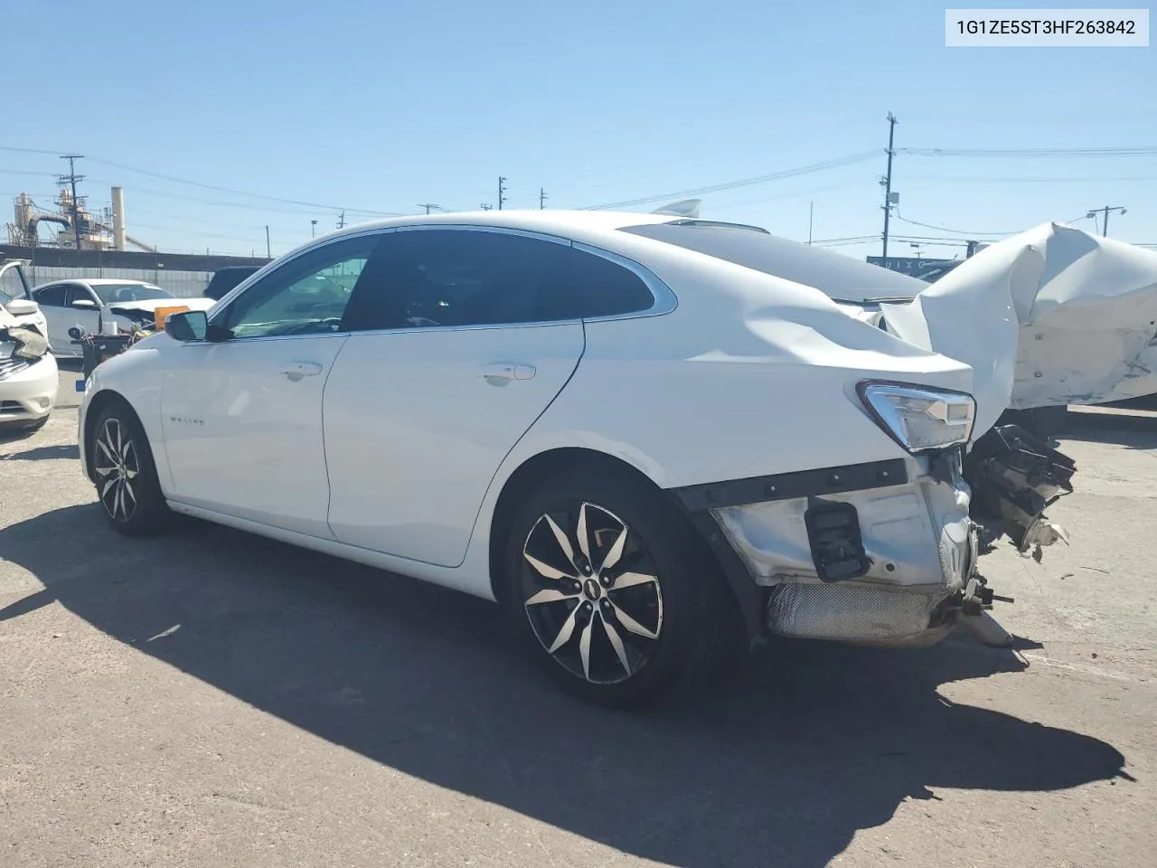 1G1ZE5ST3HF263842 2017 Chevrolet Malibu Lt