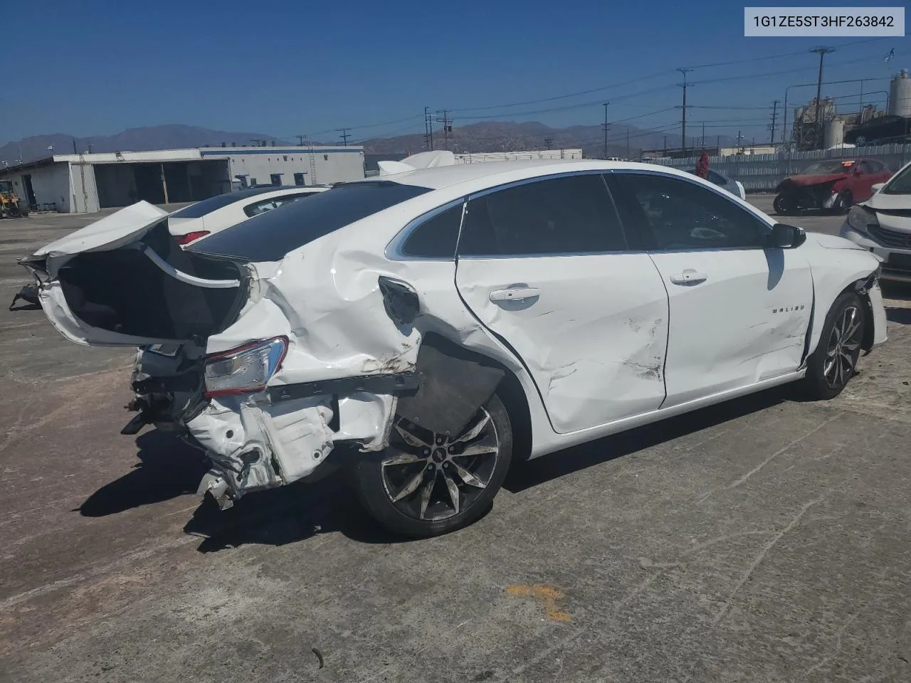 1G1ZE5ST3HF263842 2017 Chevrolet Malibu Lt