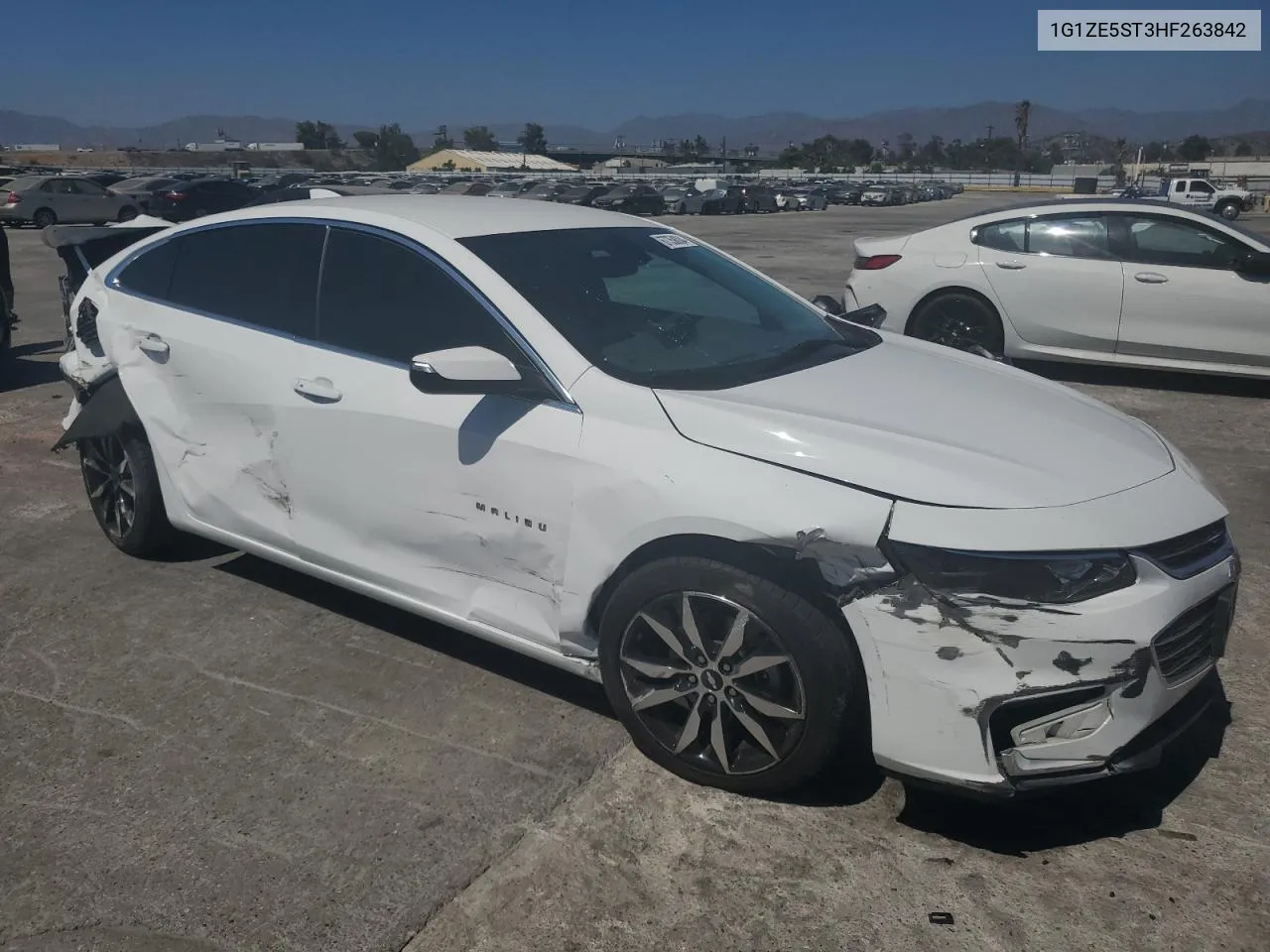 1G1ZE5ST3HF263842 2017 Chevrolet Malibu Lt