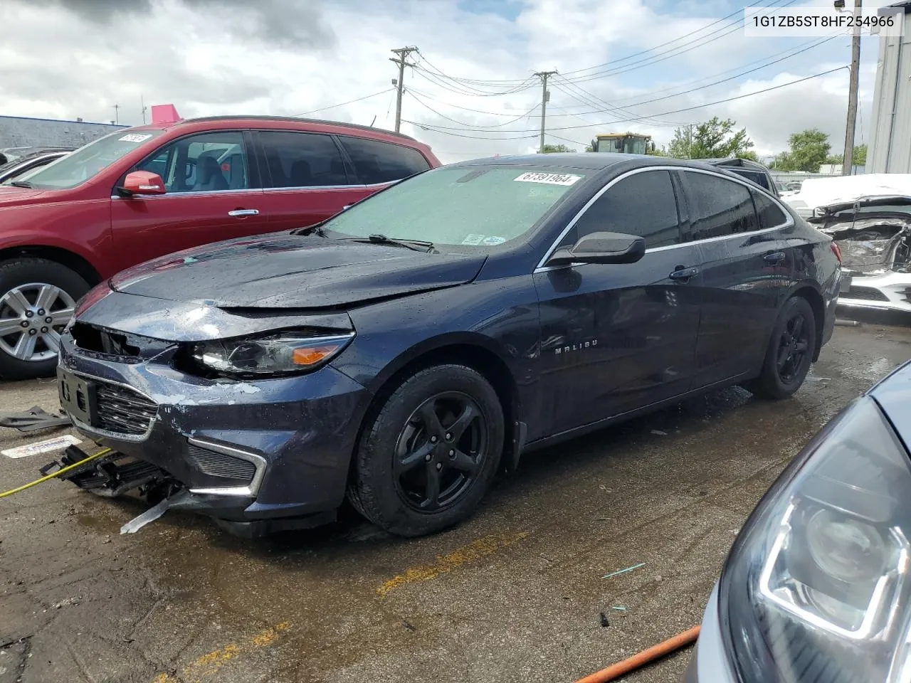 2017 Chevrolet Malibu Ls VIN: 1G1ZB5ST8HF254966 Lot: 67391964