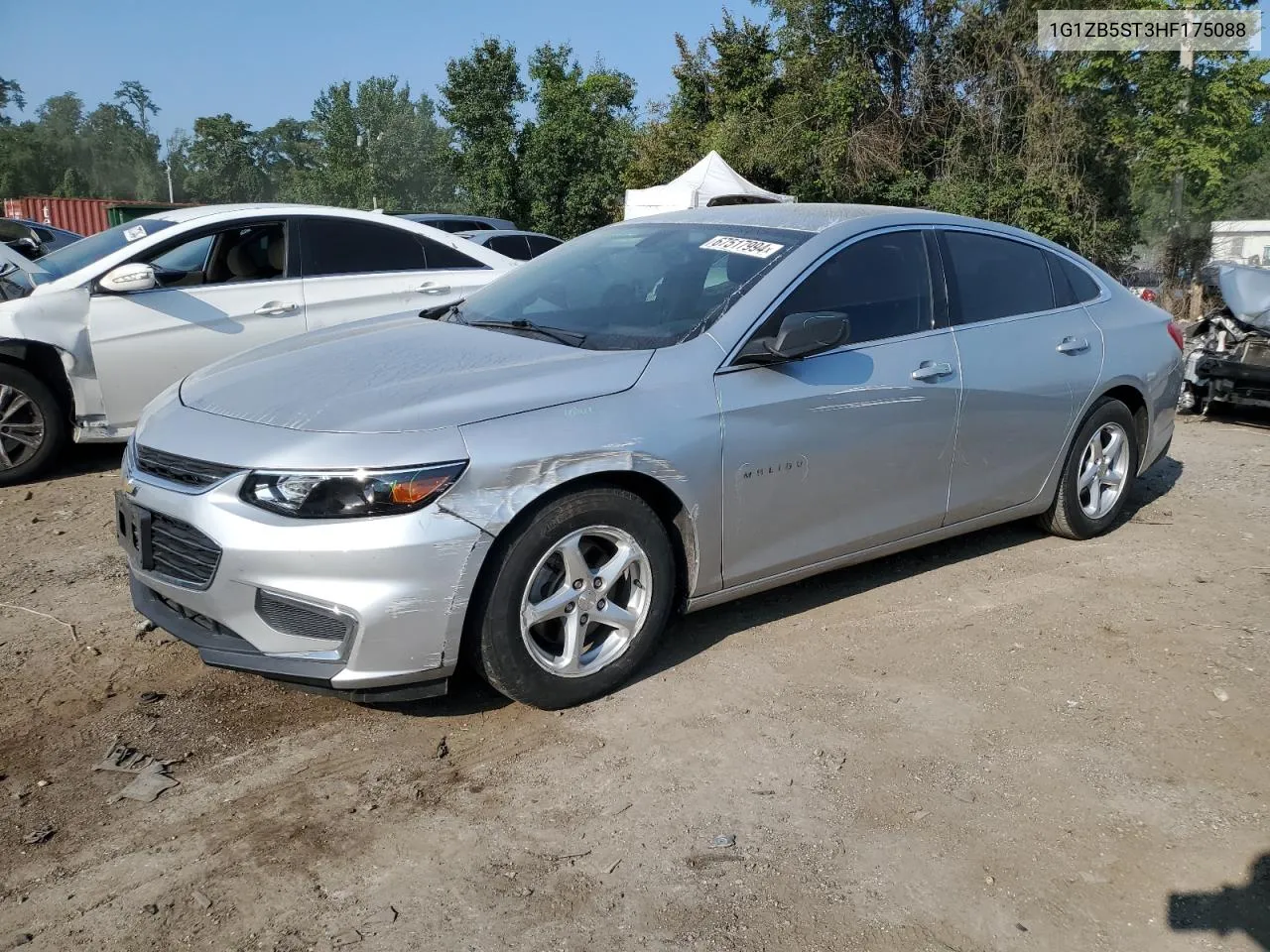 2017 Chevrolet Malibu Ls VIN: 1G1ZB5ST3HF175088 Lot: 67517994