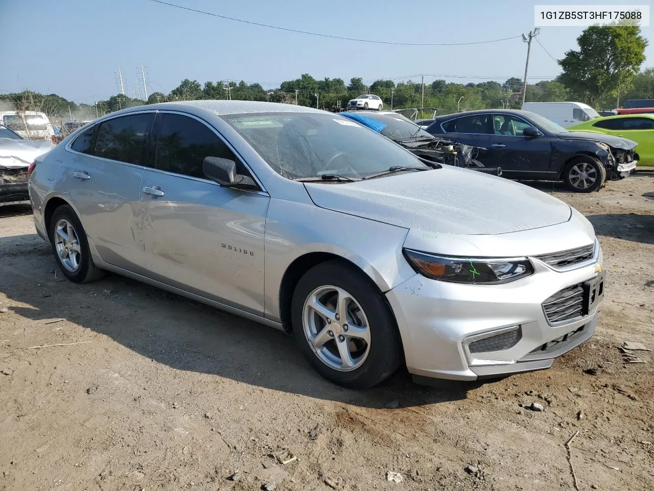 2017 Chevrolet Malibu Ls VIN: 1G1ZB5ST3HF175088 Lot: 67517994