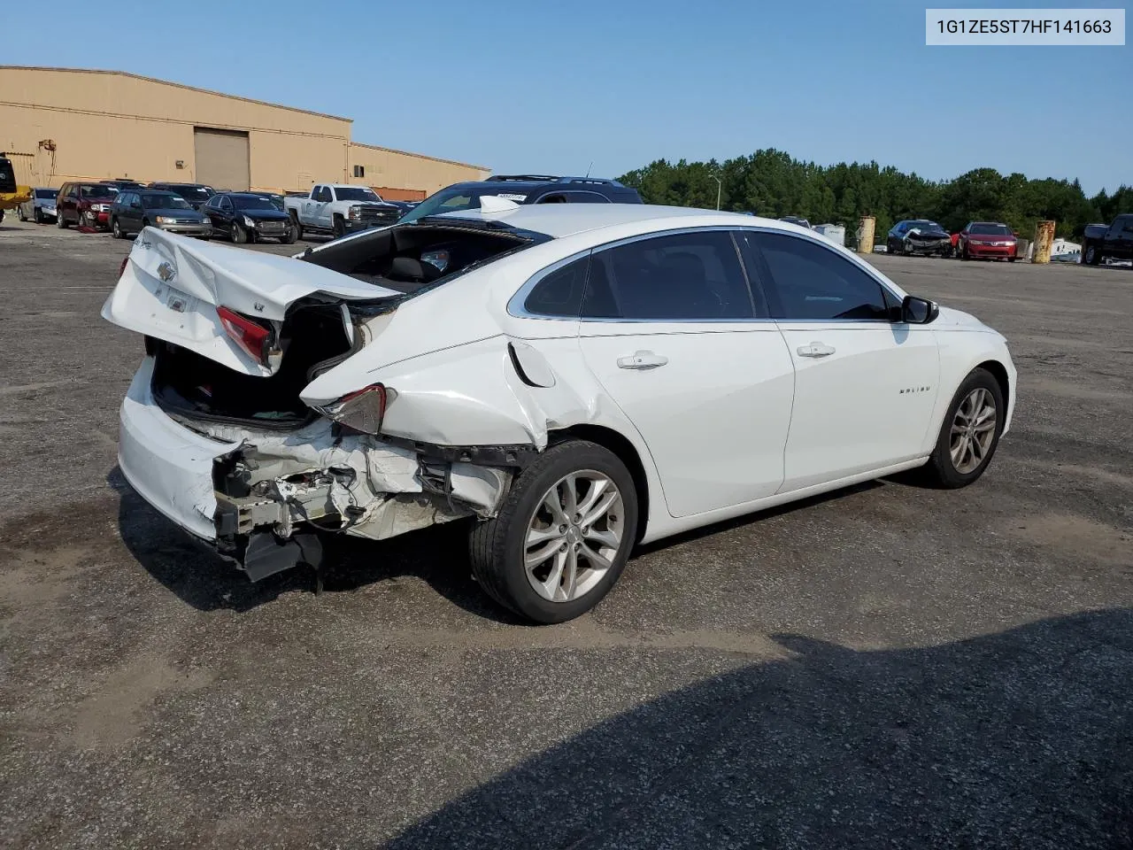 2017 Chevrolet Malibu Lt VIN: 1G1ZE5ST7HF141663 Lot: 67552264