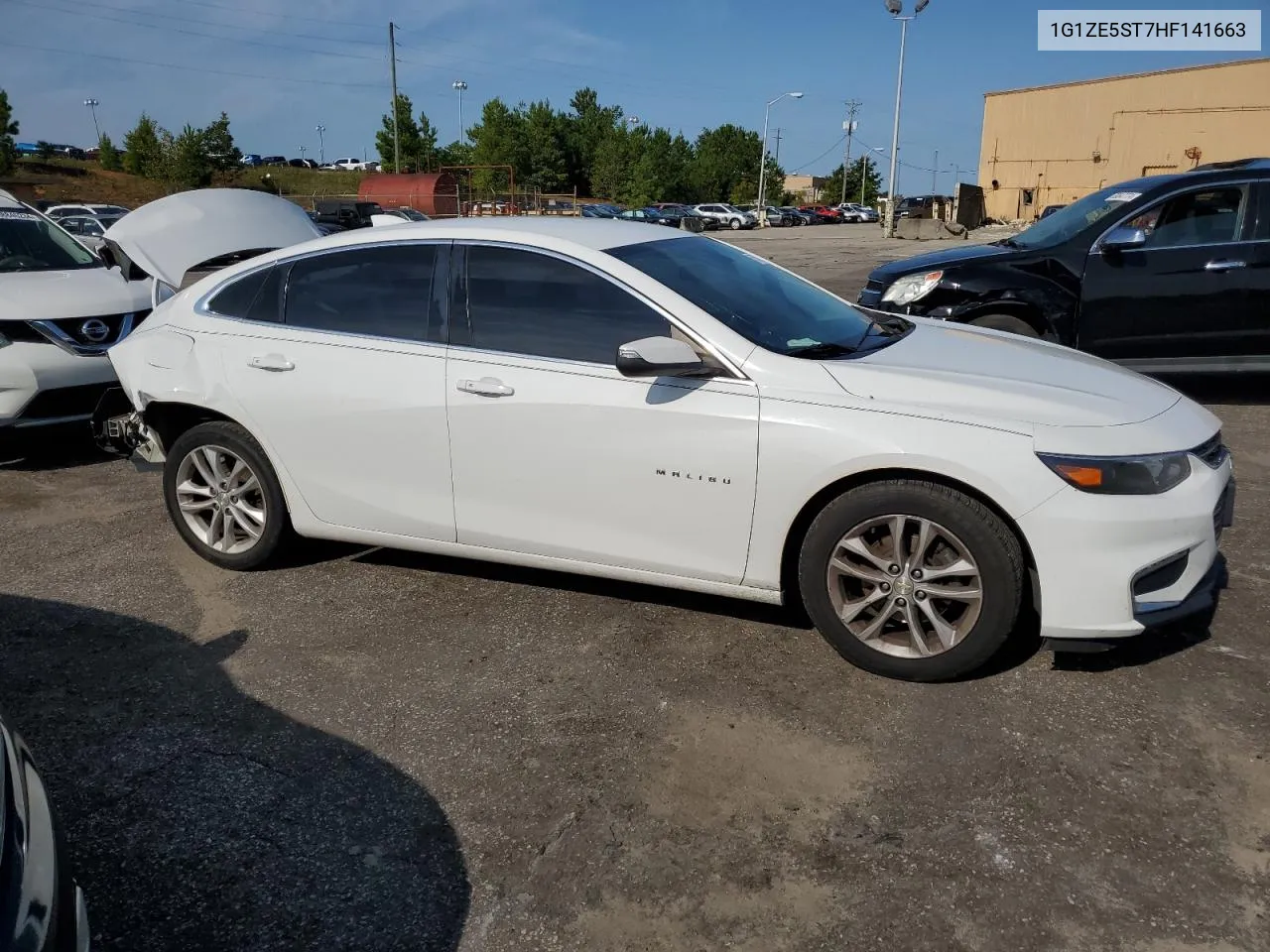 2017 Chevrolet Malibu Lt VIN: 1G1ZE5ST7HF141663 Lot: 67552264