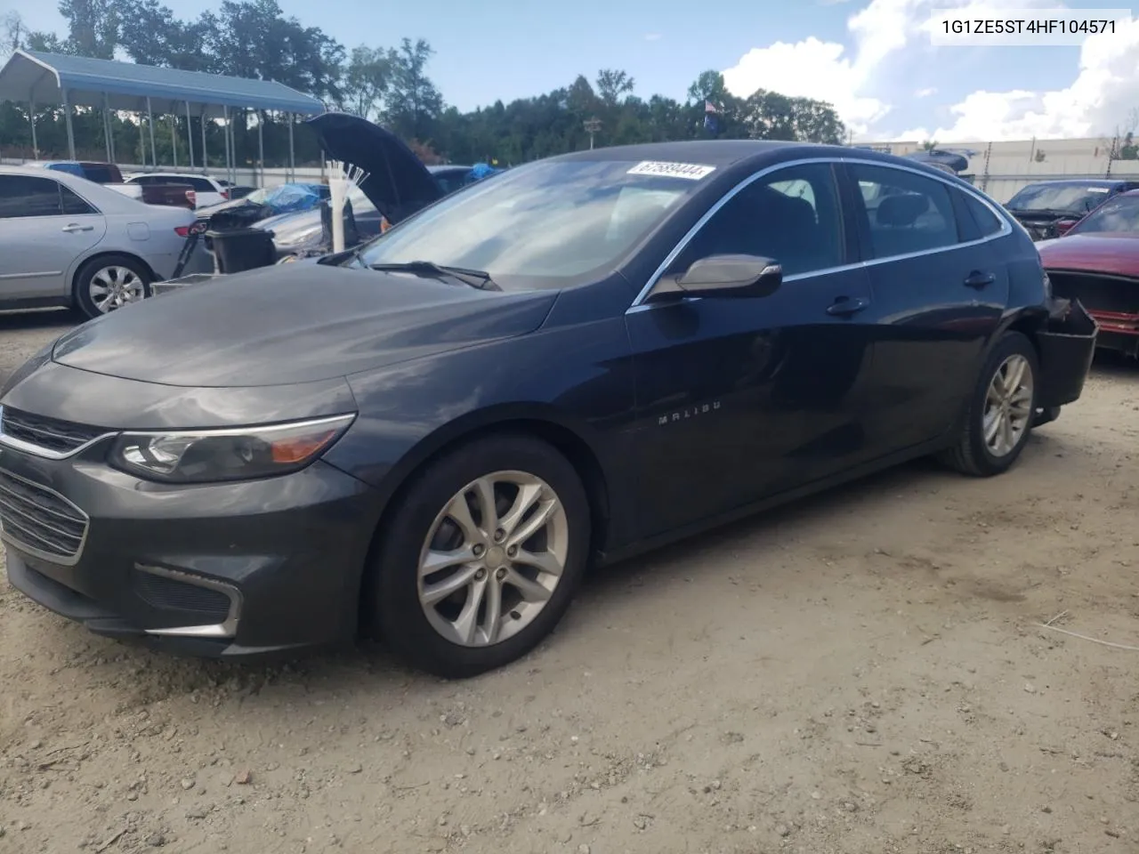 2017 Chevrolet Malibu Lt VIN: 1G1ZE5ST4HF104571 Lot: 67589444