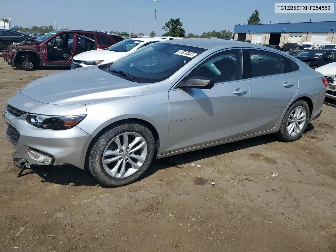 1G1ZB5STXHF254550 2017 Chevrolet Malibu Ls