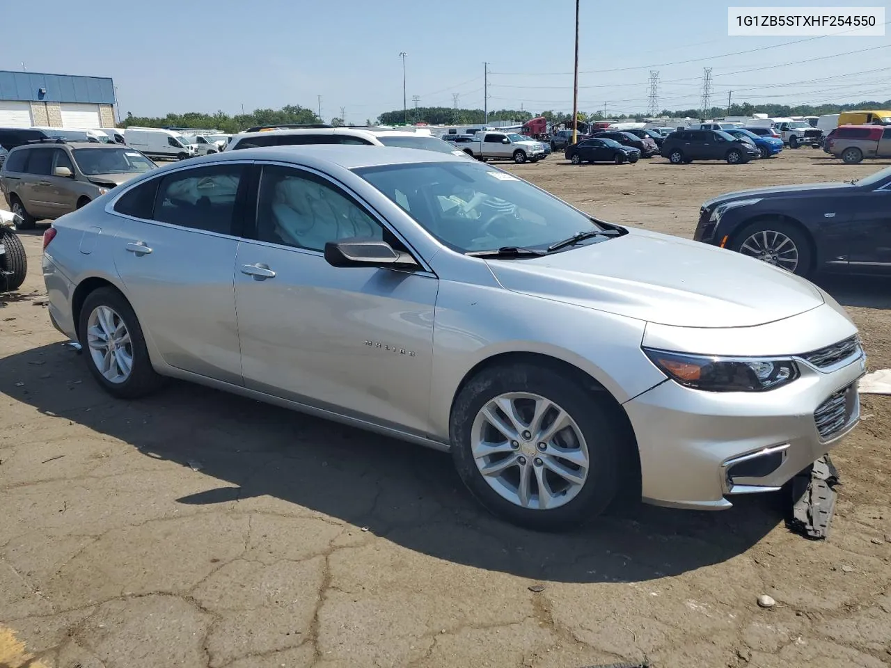 2017 Chevrolet Malibu Ls VIN: 1G1ZB5STXHF254550 Lot: 67678544