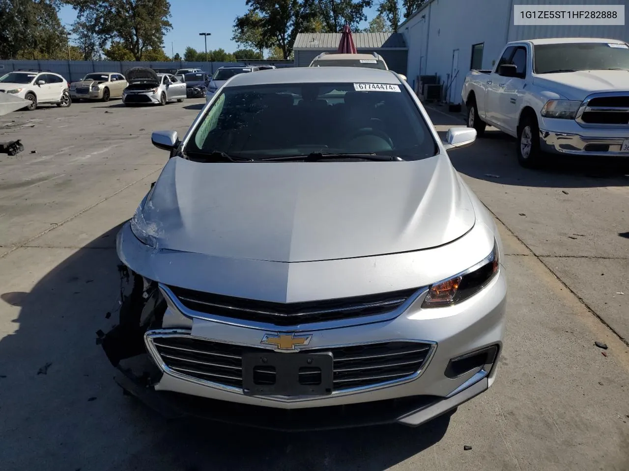 2017 Chevrolet Malibu Lt VIN: 1G1ZE5ST1HF282888 Lot: 67744474