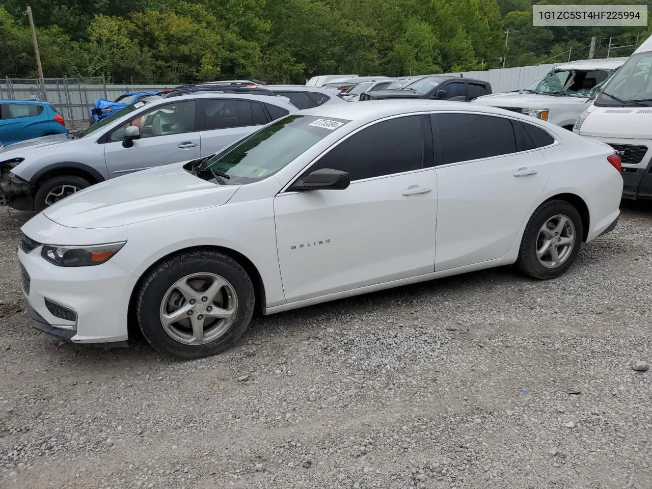 2017 Chevrolet Malibu Ls VIN: 1G1ZC5ST4HF225994 Lot: 67753084