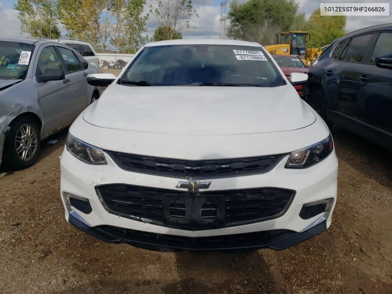 2017 Chevrolet Malibu Lt VIN: 1G1ZE5ST9HF266826 Lot: 67778804