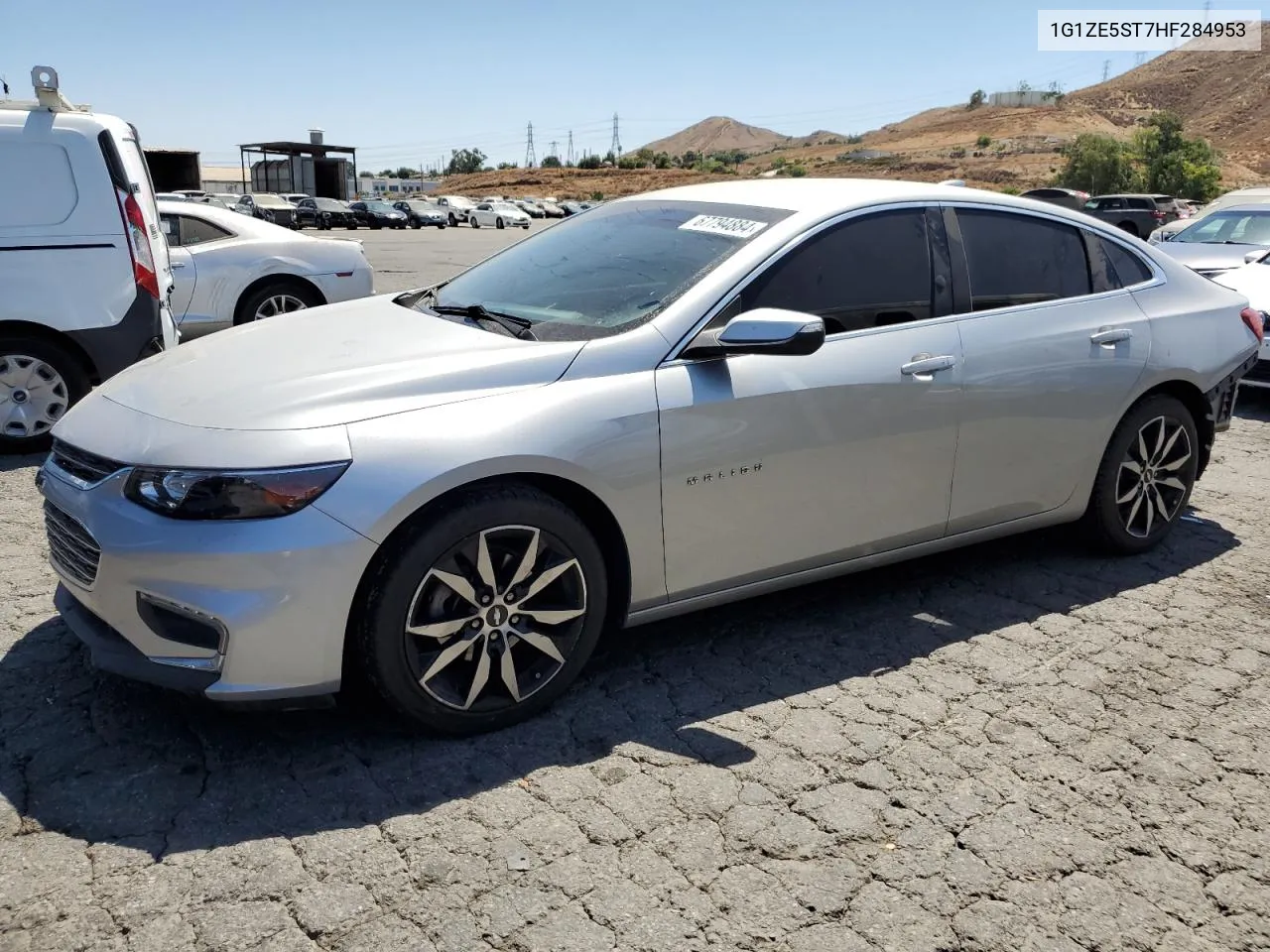 2017 Chevrolet Malibu Lt VIN: 1G1ZE5ST7HF284953 Lot: 67794884