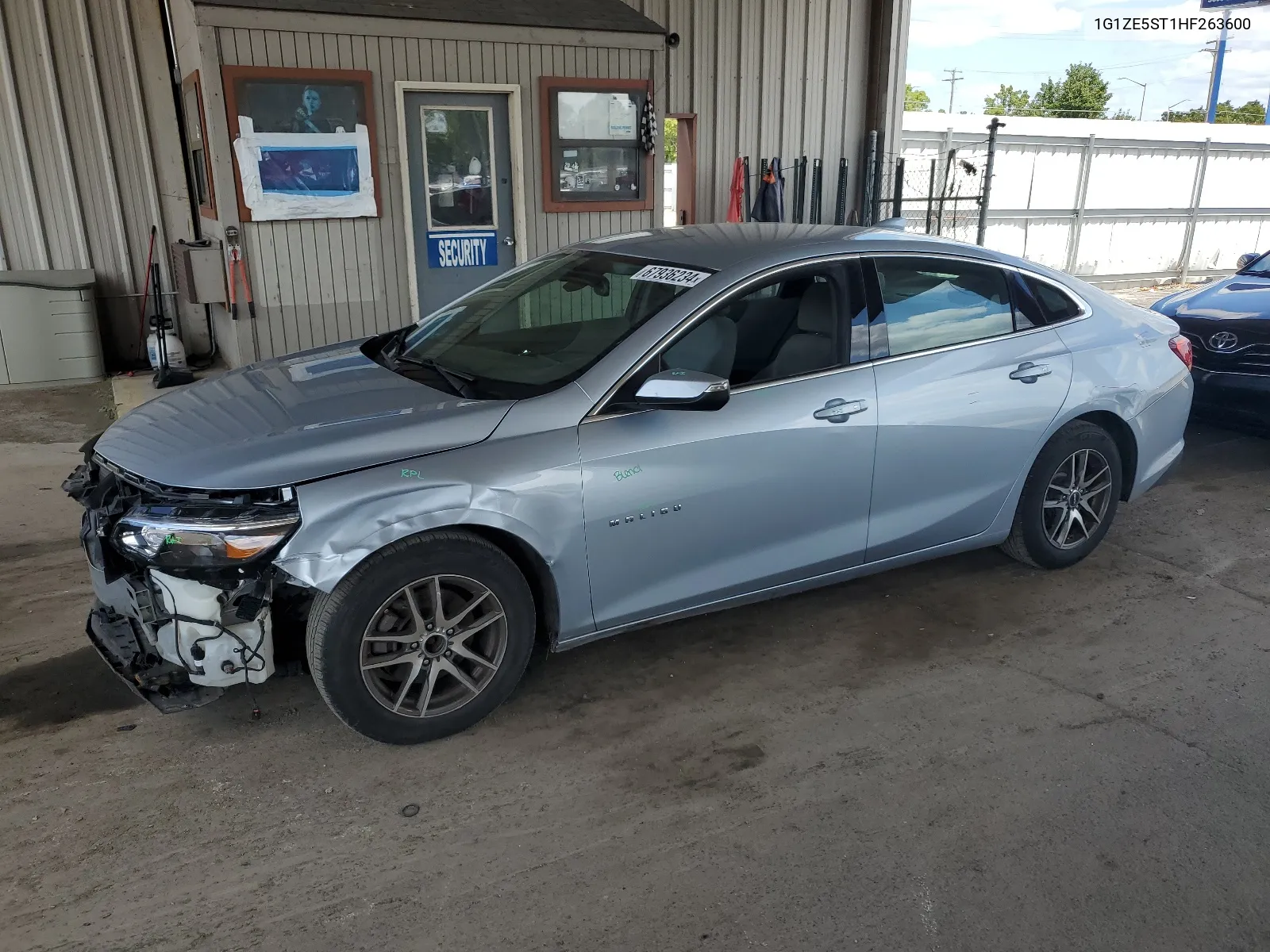 2017 Chevrolet Malibu Lt VIN: 1G1ZE5ST1HF263600 Lot: 67936234