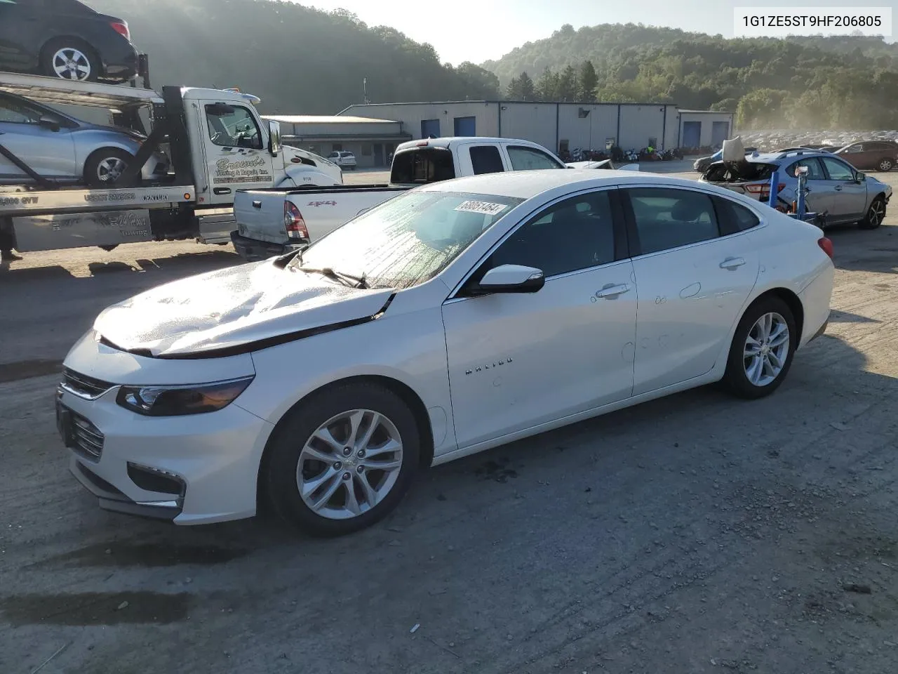 2017 Chevrolet Malibu Lt VIN: 1G1ZE5ST9HF206805 Lot: 68051464