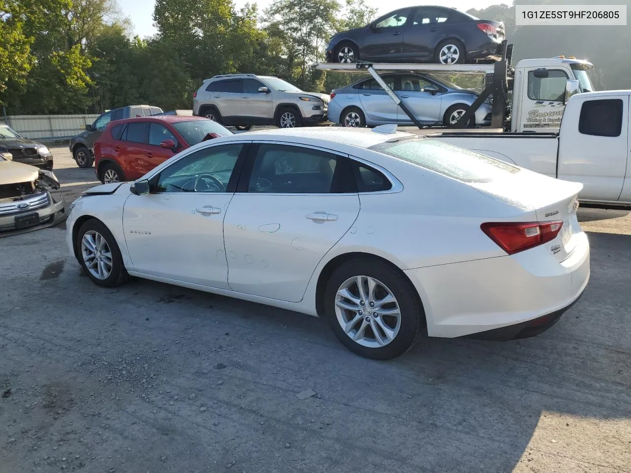 2017 Chevrolet Malibu Lt VIN: 1G1ZE5ST9HF206805 Lot: 68051464