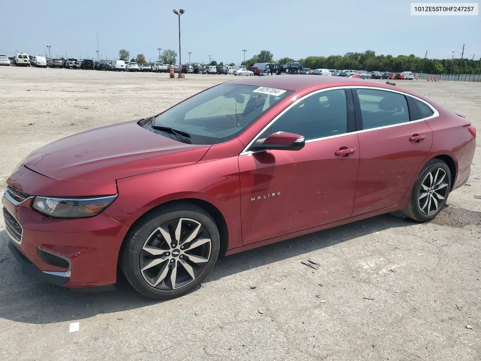 2017 Chevrolet Malibu Lt VIN: 1G1ZE5ST0HF247257 Lot: 68297094