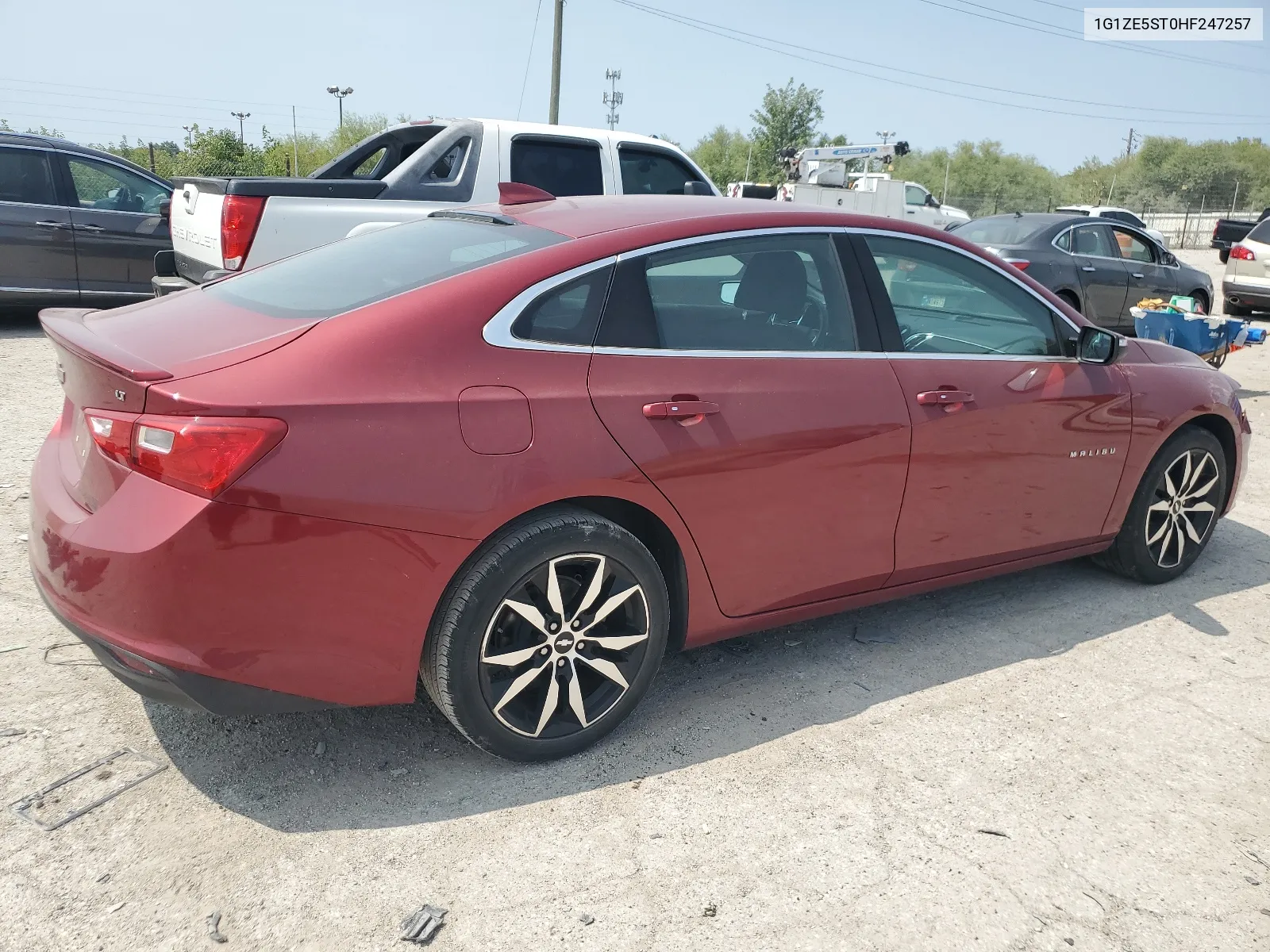 2017 Chevrolet Malibu Lt VIN: 1G1ZE5ST0HF247257 Lot: 68297094