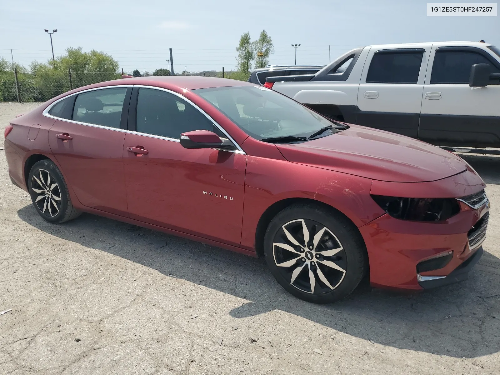 2017 Chevrolet Malibu Lt VIN: 1G1ZE5ST0HF247257 Lot: 68297094