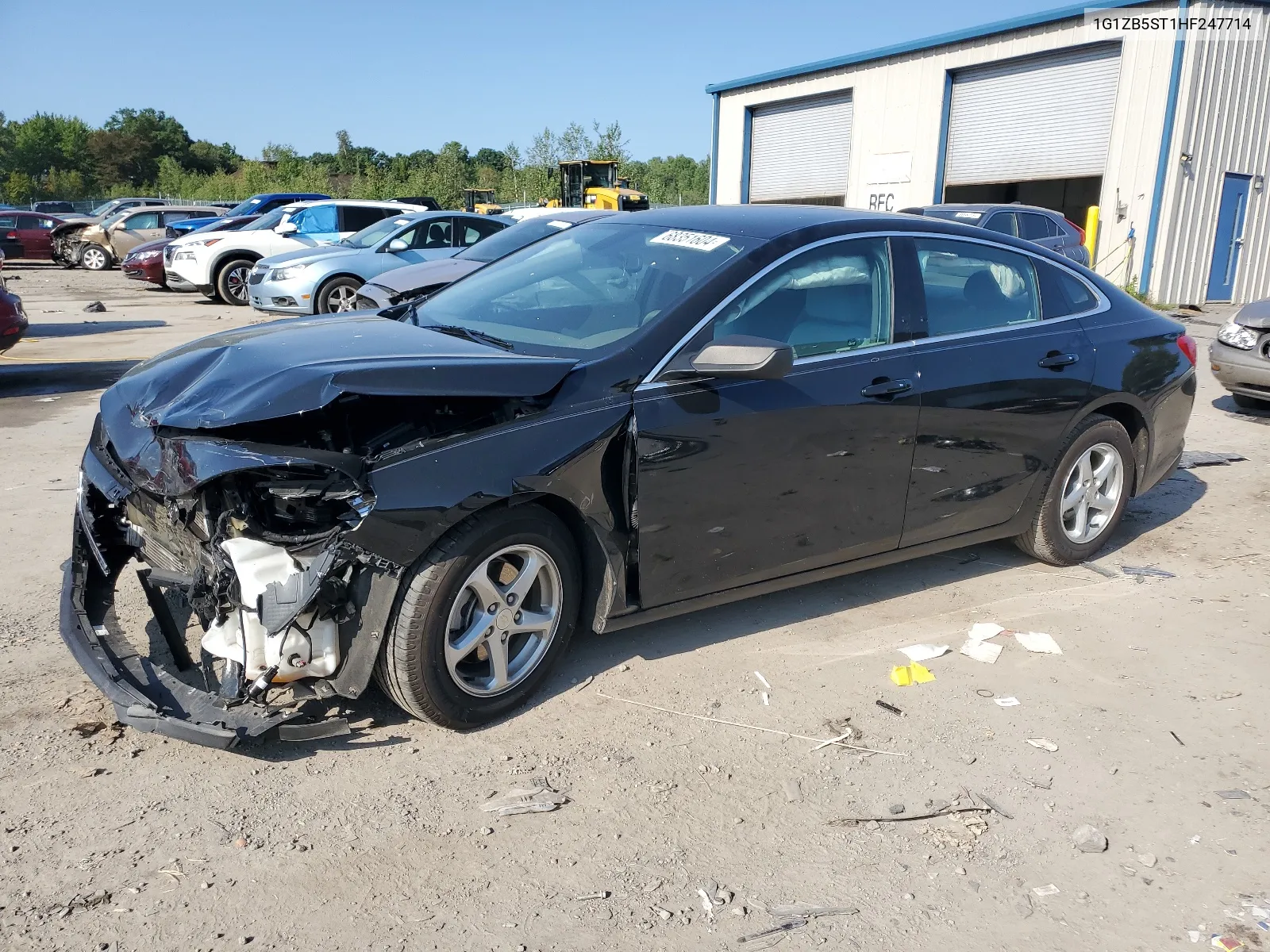 2017 Chevrolet Malibu Ls VIN: 1G1ZB5ST1HF247714 Lot: 68351604