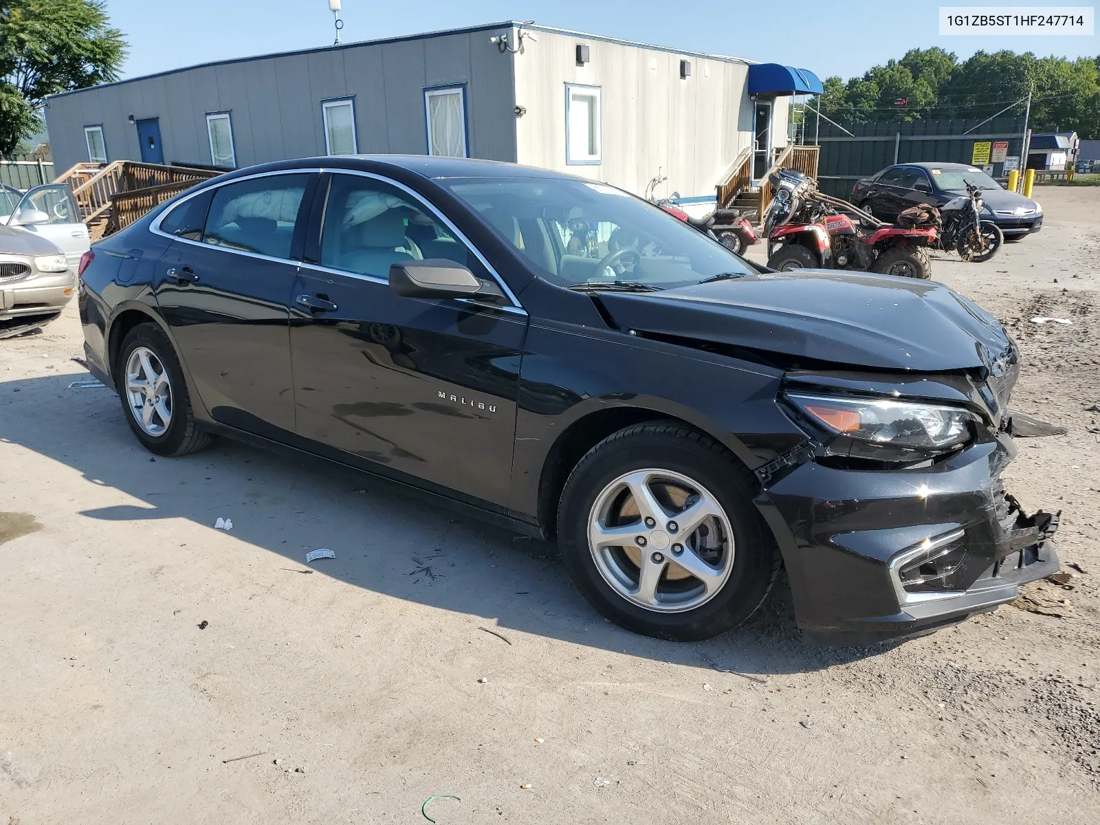 2017 Chevrolet Malibu Ls VIN: 1G1ZB5ST1HF247714 Lot: 68351604