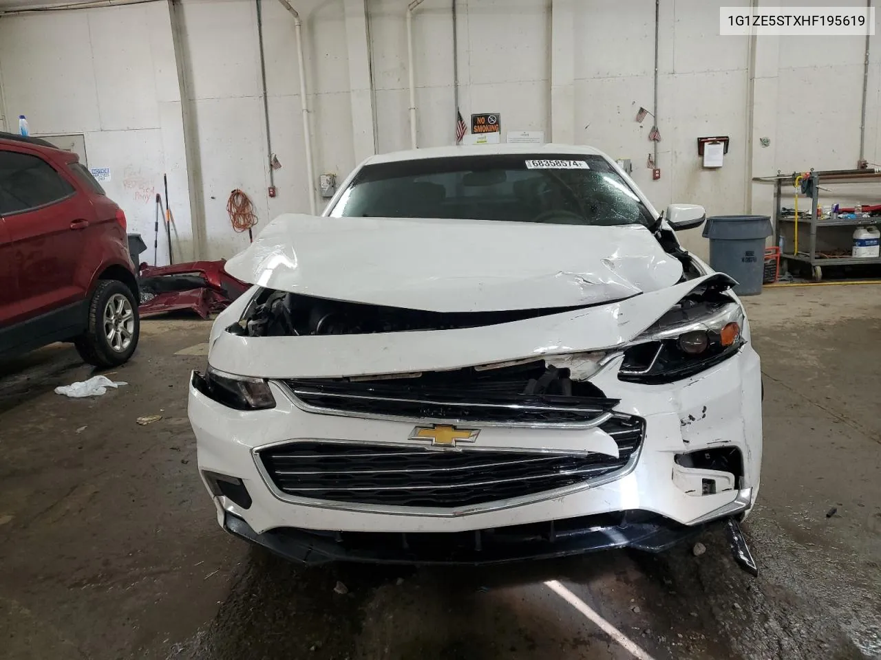 2017 Chevrolet Malibu Lt VIN: 1G1ZE5STXHF195619 Lot: 68358574