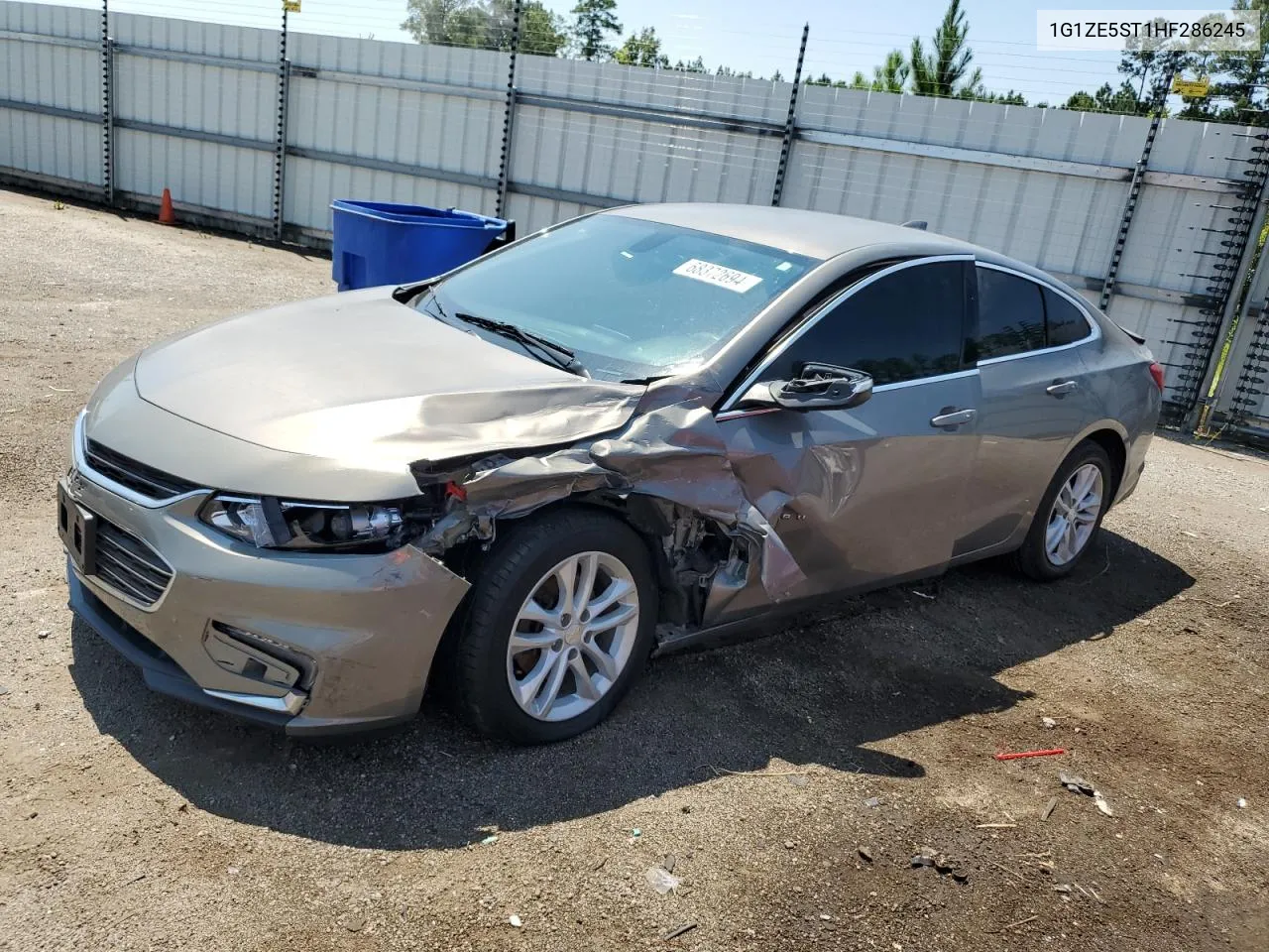 1G1ZE5ST1HF286245 2017 Chevrolet Malibu Lt