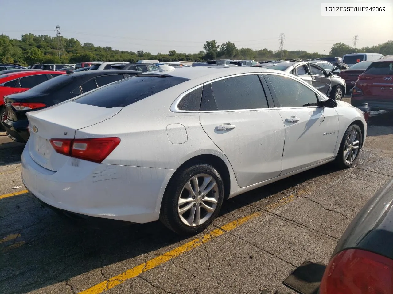 2017 Chevrolet Malibu Lt VIN: 1G1ZE5ST8HF242369 Lot: 68472684