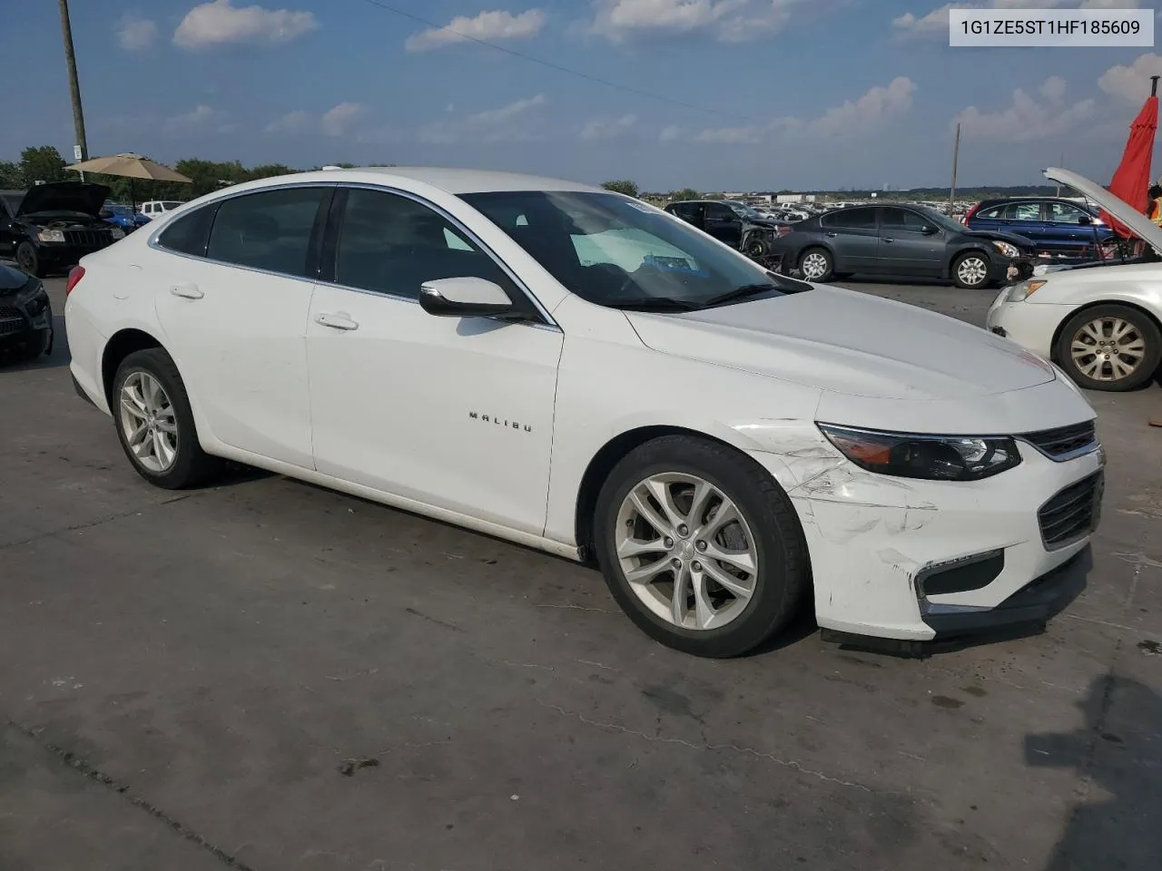 2017 Chevrolet Malibu Lt VIN: 1G1ZE5ST1HF185609 Lot: 68516284