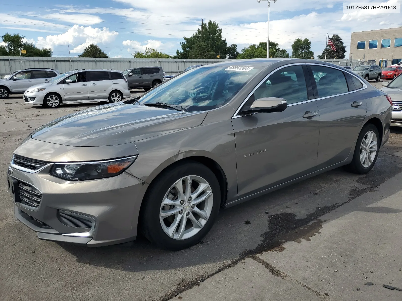 1G1ZE5ST7HF291613 2017 Chevrolet Malibu Lt