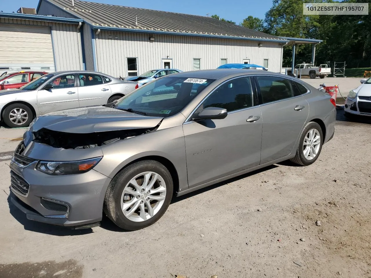 1G1ZE5ST7HF195707 2017 Chevrolet Malibu Lt