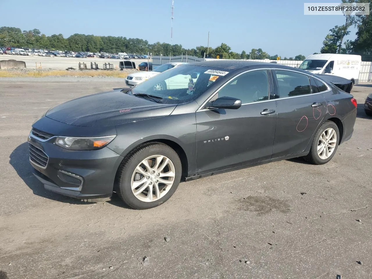 1G1ZE5ST8HF235082 2017 Chevrolet Malibu Lt