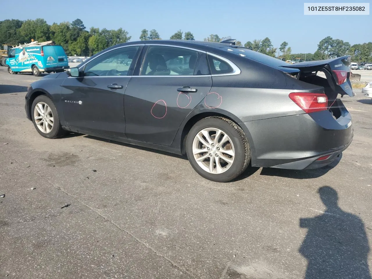 1G1ZE5ST8HF235082 2017 Chevrolet Malibu Lt