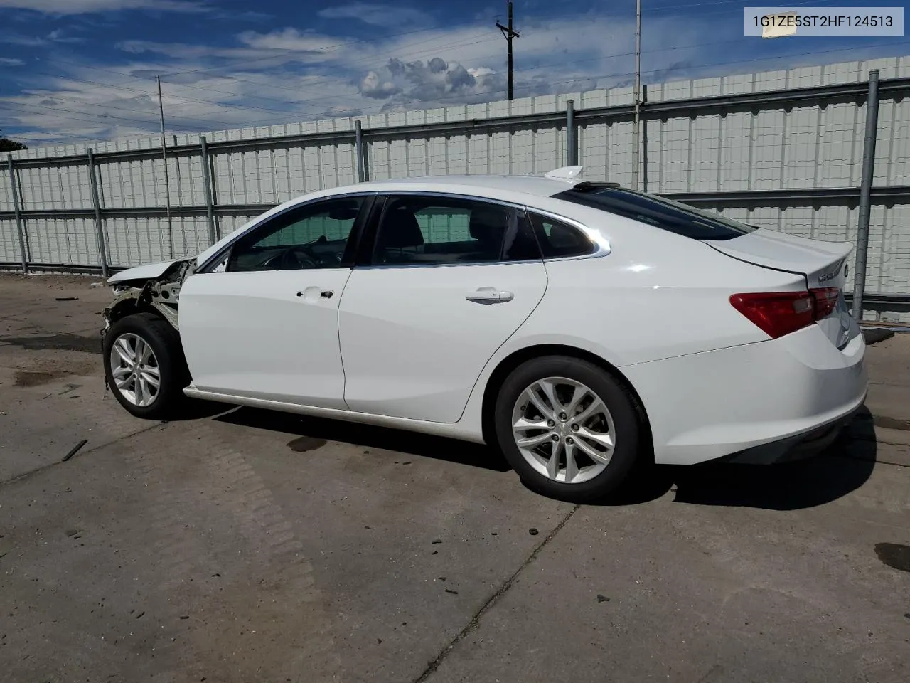 2017 Chevrolet Malibu Lt VIN: 1G1ZE5ST2HF124513 Lot: 68700864