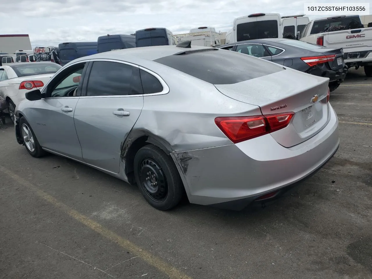 1G1ZC5ST6HF103556 2017 Chevrolet Malibu Ls